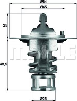 Wilmink Group WG1264908 - Термостат, охлаждающая жидкость autodnr.net