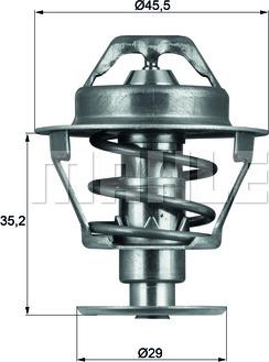 Wilmink Group WG1264927 - Термостат, охлаждающая жидкость autodnr.net