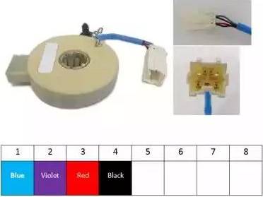 Wilmink Group WG1409119 - Датчик кута повороту руля autocars.com.ua