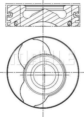 Wilmink Group WG1423603 - Поршень autocars.com.ua