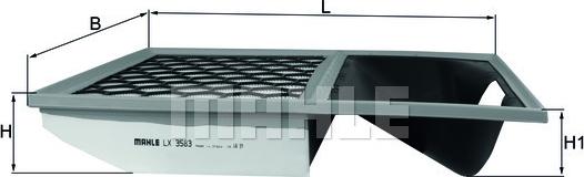 Wilmink Group WG1426397 - Повітряний фільтр autocars.com.ua