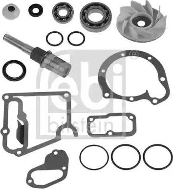 Wilmink Group WG1436548 - Ремкомплект, водяний насос autocars.com.ua