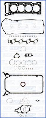 Wilmink Group WG1452578 - Комплект прокладок, двигун autocars.com.ua