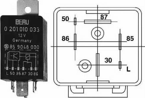 Wilmink Group WG1486226 - Реле, система розжарювання autocars.com.ua