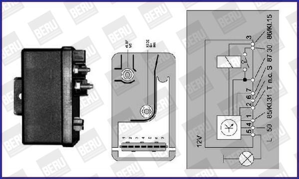 Wilmink Group WG1486229 - Реле, система розжарювання autocars.com.ua