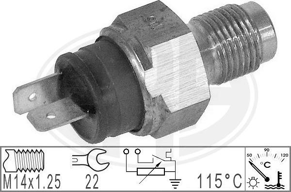 Wilmink Group WG1492625 - Датчик, температура охолоджуючої рідини autocars.com.ua