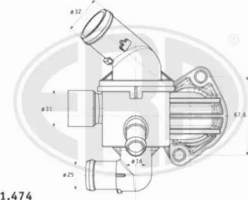 Wilmink Group WG1492938 - Термостат, охолоджуюча рідина autocars.com.ua