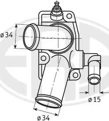 Wilmink Group WG1492953 - Термостат, охлаждающая жидкость autodnr.net