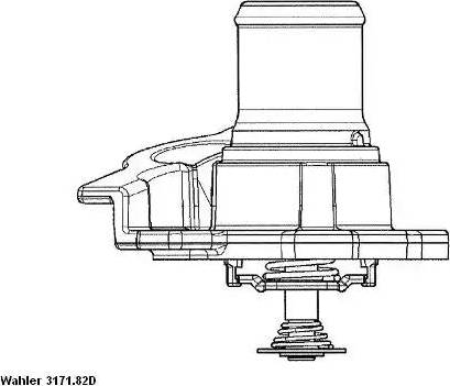 Wilmink Group WG1700008 - Термостат, охлаждающая жидкость autodnr.net