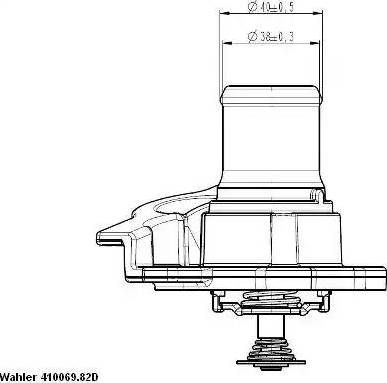 Wilmink Group WG1700071 - Термостат, охлаждающая жидкость autodnr.net