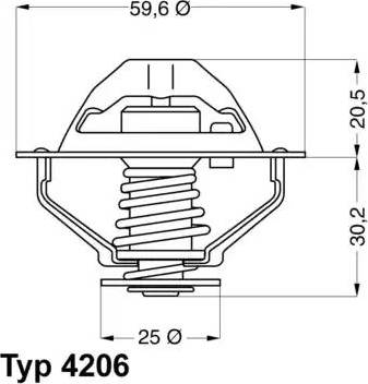 Wilmink Group WG1700122 - Термостат, охолоджуюча рідина autocars.com.ua