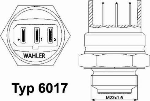 Wilmink Group WG1700176 - Термовыключатель, вентилятор радиатора / кондиционера autodnr.net