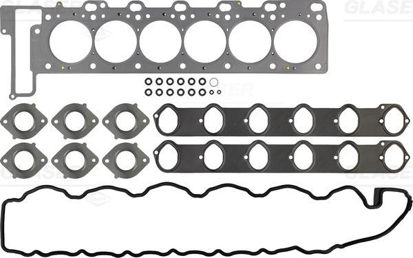 Wilmink Group WG1703895 - Комплект прокладок, головка циліндра autocars.com.ua