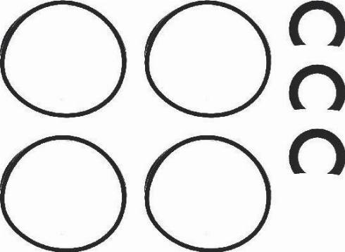 Wilmink Group WG1705216 - Комплект прокладок, впускний колектор autocars.com.ua