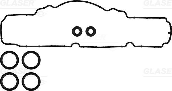 Wilmink Group WG1707199 - Комплект прокладок, кришка головки циліндра autocars.com.ua