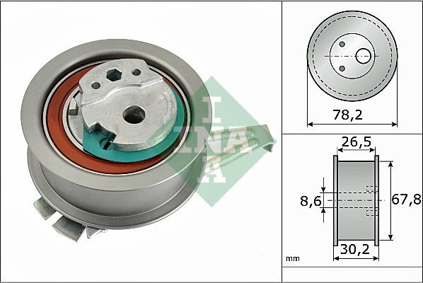 Wilmink Group WG1710102 - Натяжна ролик, ремінь ГРМ autocars.com.ua