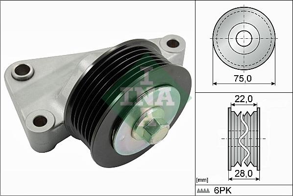 Wilmink Group WG1710148 - Паразитний / провідний ролик, поліклиновий ремінь autocars.com.ua