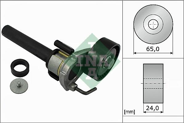 Wilmink Group WG1710163 - Натягувач ременя, клинові зуб. autocars.com.ua