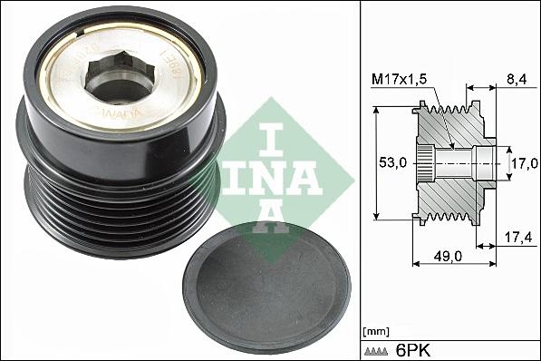 Wilmink Group WG1710211 - Шкив генератора, муфта autodnr.net