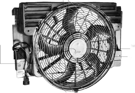 Wilmink Group WG1720191 - Вентилятор, охолодження двигуна autocars.com.ua