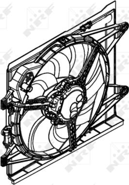 Wilmink Group WG1720548 - Вентилятор, охолодження двигуна autocars.com.ua