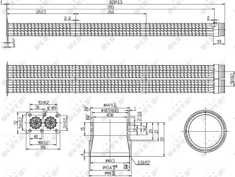 Wilmink Group WG1720710 - Радіатор, рециркуляція ОГ autocars.com.ua