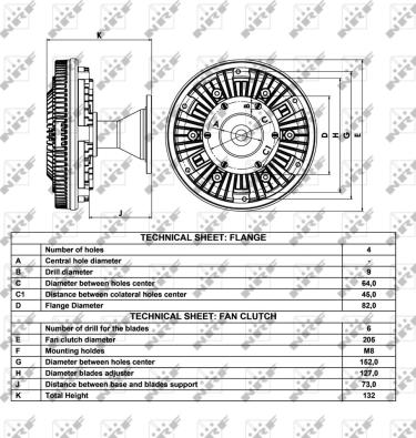 Wilmink Group WG1720744 - Зчеплення, вентилятор радіатора autocars.com.ua