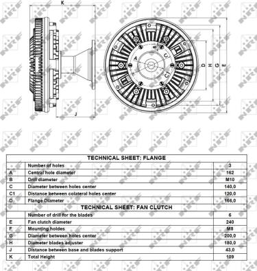 Wilmink Group WG1720831 - Зчеплення, вентилятор радіатора autocars.com.ua