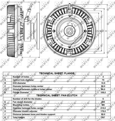 Wilmink Group WG1720832 - Зчеплення, вентилятор радіатора autocars.com.ua