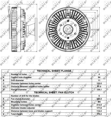 Wilmink Group WG1720844 - Зчеплення, вентилятор радіатора autocars.com.ua