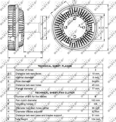 Wilmink Group WG1720848 - Зчеплення, вентилятор радіатора autocars.com.ua