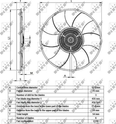 Wilmink Group WG1720940 - Зчеплення, вентилятор радіатора autocars.com.ua