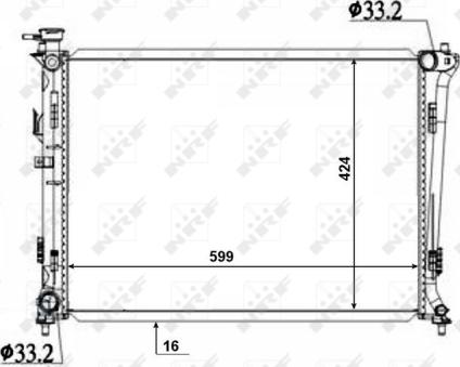 Wilmink Group WG1721133 - Радіатор, охолодження двигуна autocars.com.ua