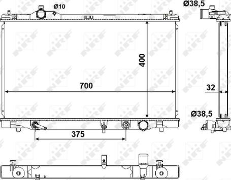 Wilmink Group WG1721134 - Радіатор, охолодження двигуна autocars.com.ua