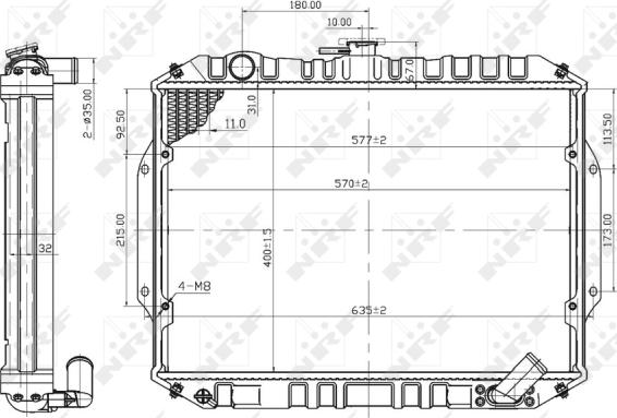 Wilmink Group WG1721229 - Радіатор, охолодження двигуна autocars.com.ua