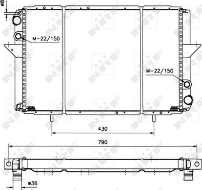 Wilmink Group WG1721266 - Радіатор, охолодження двигуна autocars.com.ua