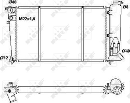 Wilmink Group WG1721274 - Радіатор, охолодження двигуна autocars.com.ua