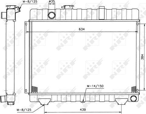 Wilmink Group WG1721283 - Радіатор, охолодження двигуна autocars.com.ua