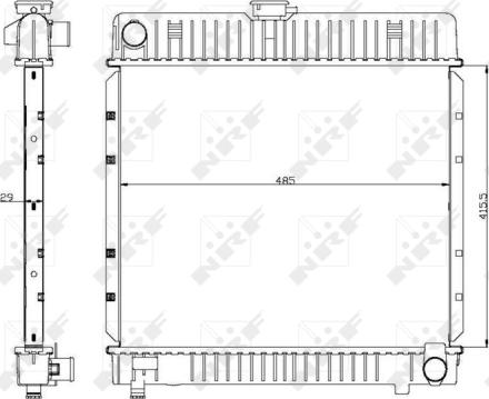 Wilmink Group WG1721286 - Радіатор, охолодження двигуна autocars.com.ua