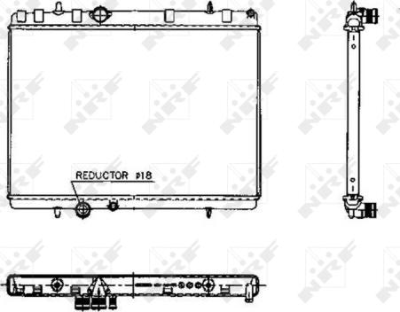 Wilmink Group WG1721303 - Радіатор, охолодження двигуна autocars.com.ua