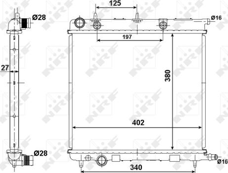 Wilmink Group WG1721307 - Радіатор, охолодження двигуна autocars.com.ua