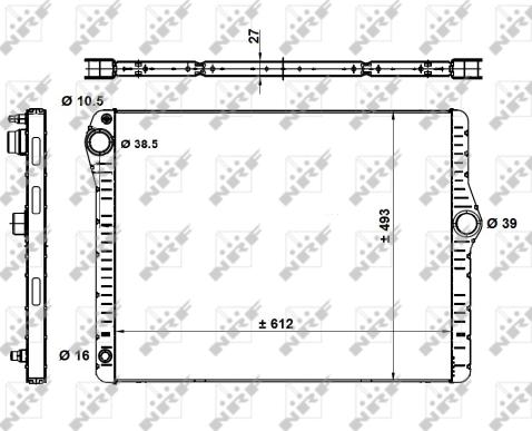 Wilmink Group WG1721341 - Радіатор, охолодження двигуна autocars.com.ua