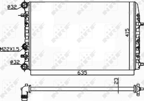 Wilmink Group WG1721368 - Радіатор, охолодження двигуна autocars.com.ua