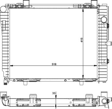 Wilmink Group WG1721404 - Радиатор, охлаждение двигателя autodnr.net