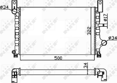 Wilmink Group WG1721411 - Радіатор, охолодження двигуна autocars.com.ua