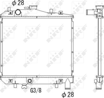 Wilmink Group WG1721417 - Радіатор, охолодження двигуна autocars.com.ua