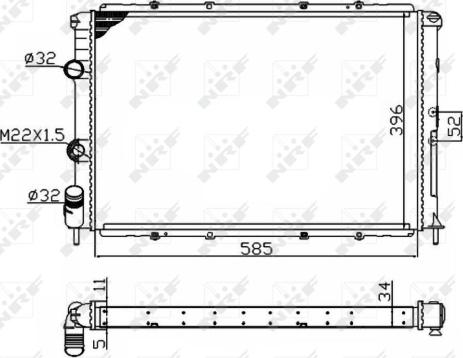 Wilmink Group WG1721486 - Радіатор, охолодження двигуна autocars.com.ua