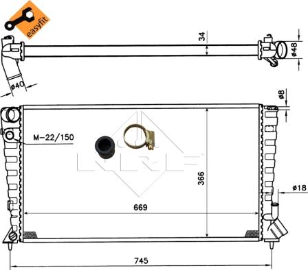 Wilmink Group WG1721492 - Радіатор, охолодження двигуна autocars.com.ua