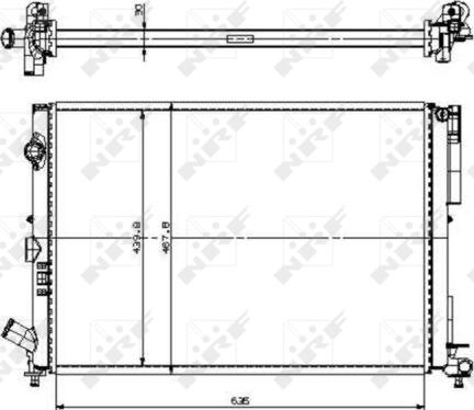 Wilmink Group WG1721510 - Радіатор, охолодження двигуна autocars.com.ua