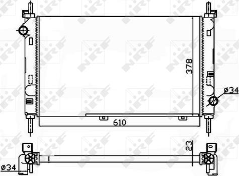 Wilmink Group WG1721514 - Радіатор, охолодження двигуна autocars.com.ua